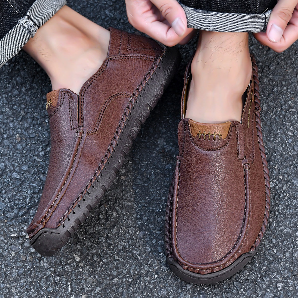 Herren Loafer weiter Zehenbereich