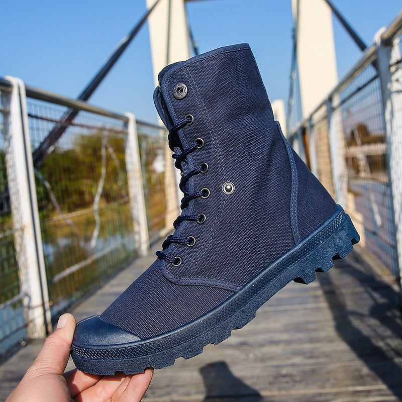 Platform High-top Canvas Sportschuhe