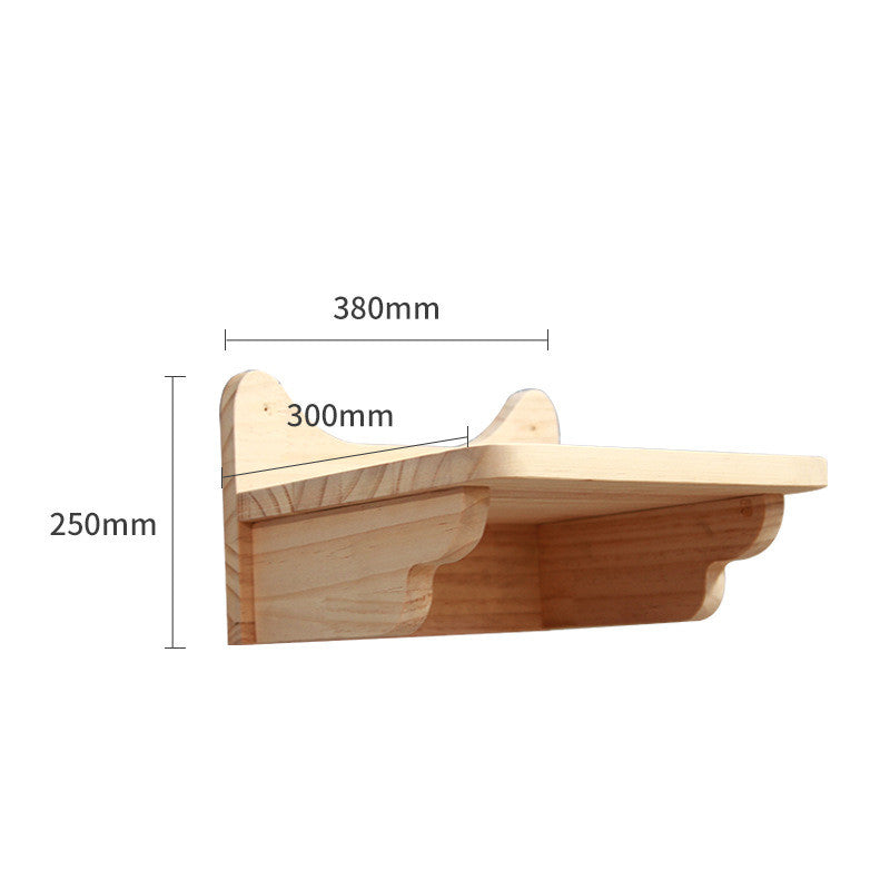 Katzen-Kletterwand aus Massivholz