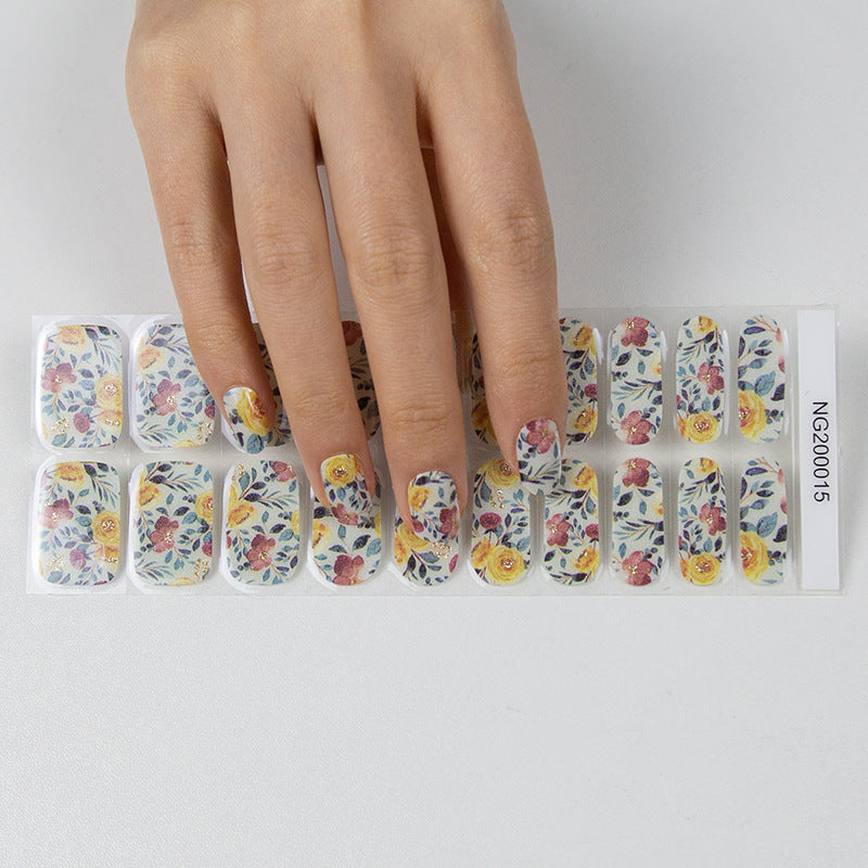 Koreanische Semi-Cured Nagelsticker zum Aufkleben – Bild 14 | LuxeStyle