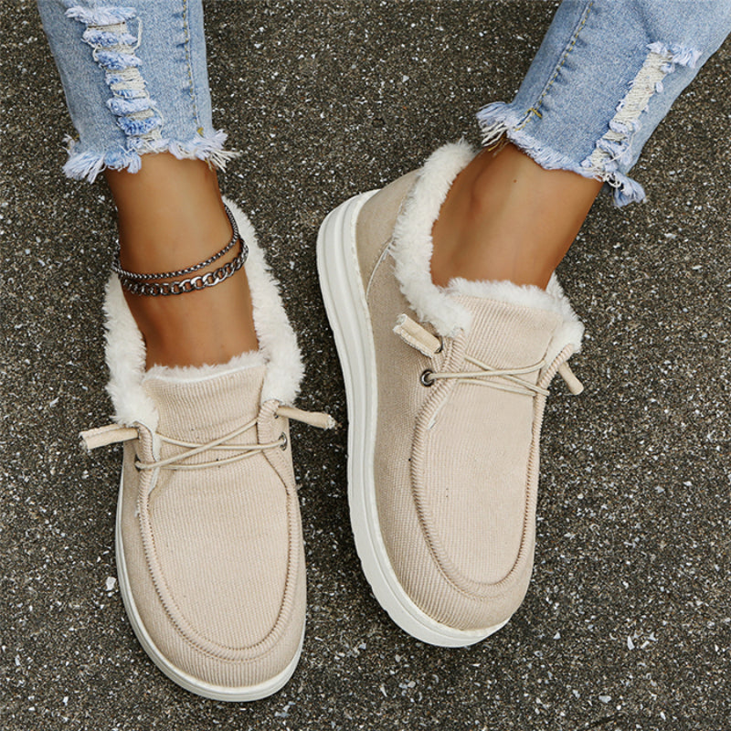 Warme Winter Loafers für Damen
