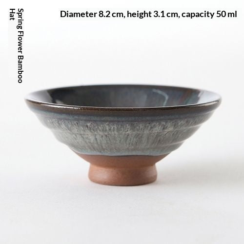 Zisha Keramik Gongfu Teetasse – Tenmoku Glasur
