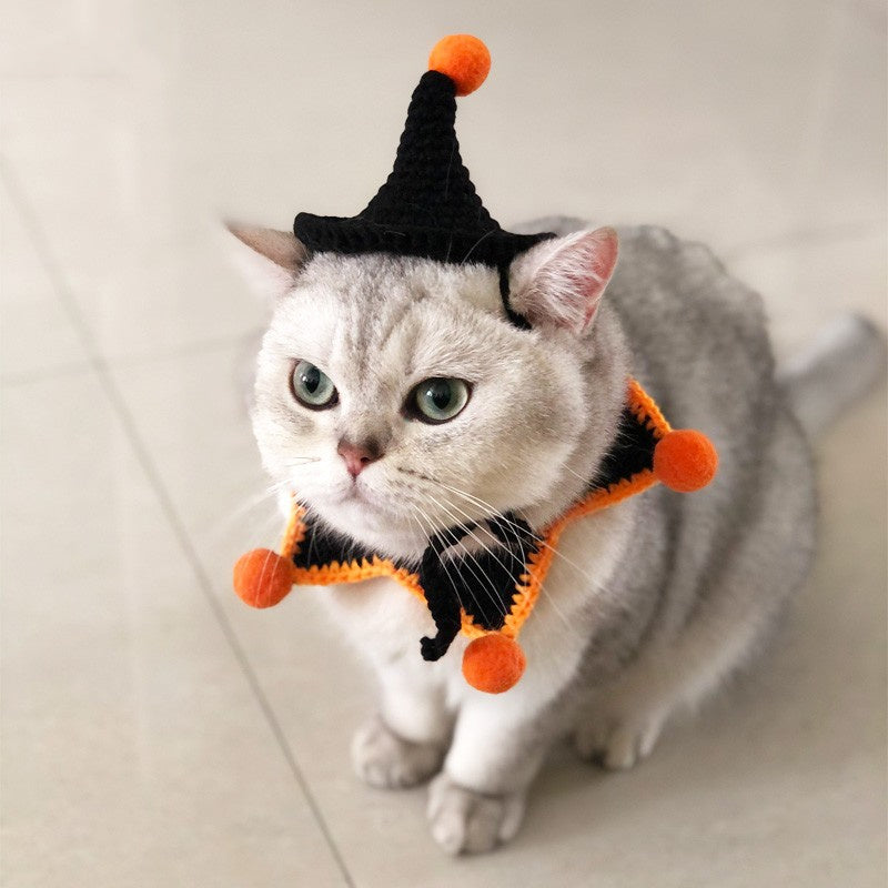 Halloween Haustier-Kopfbedeckung & Halsband | LuxeStyle
