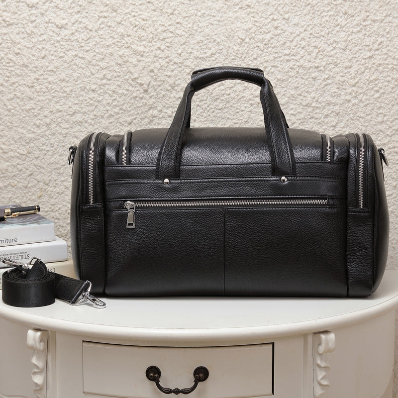 Handtasche für Herren – 20–35 L, Leder – Bild 5 | LuxeStyle