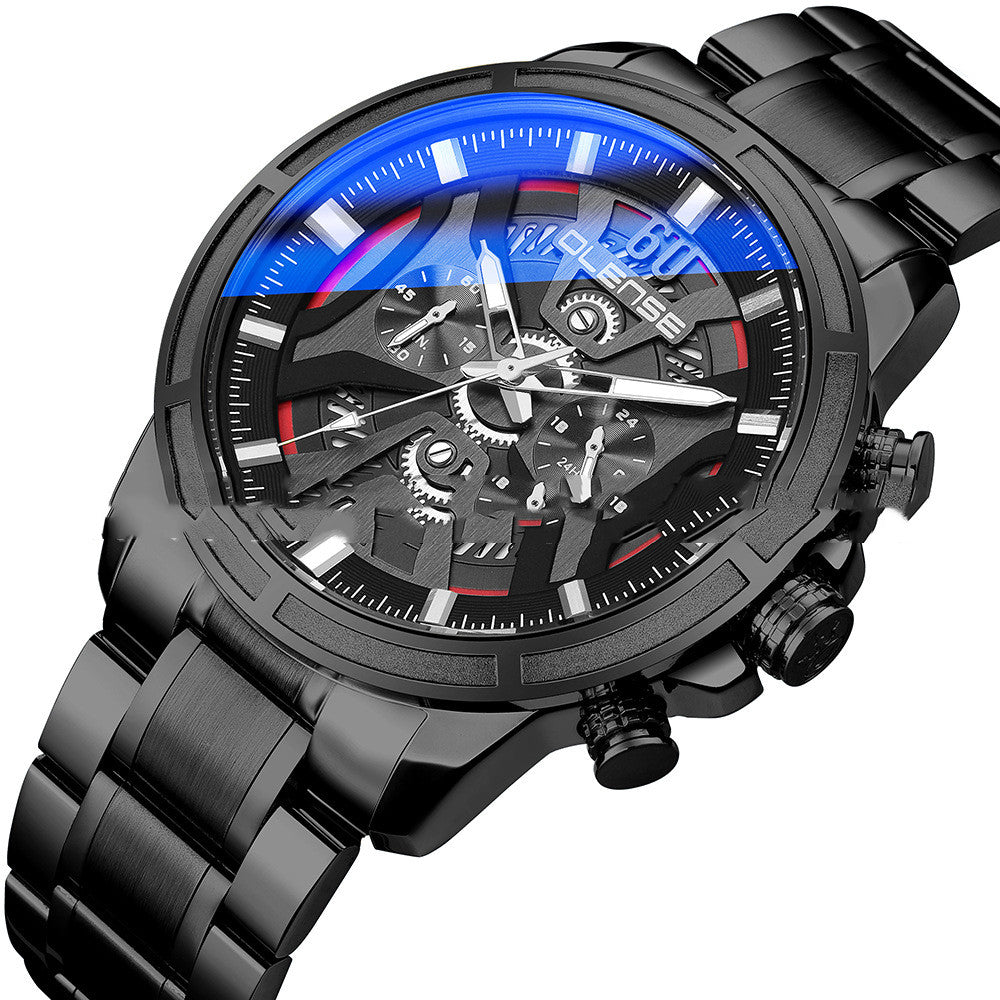 Herren Quarzuhr Multifunktion Analog – Bild 2 | LuxeStyle