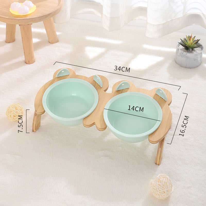 Keramik-Futternapf mit Bambusgestell – Bild 6 | LuxeStyle