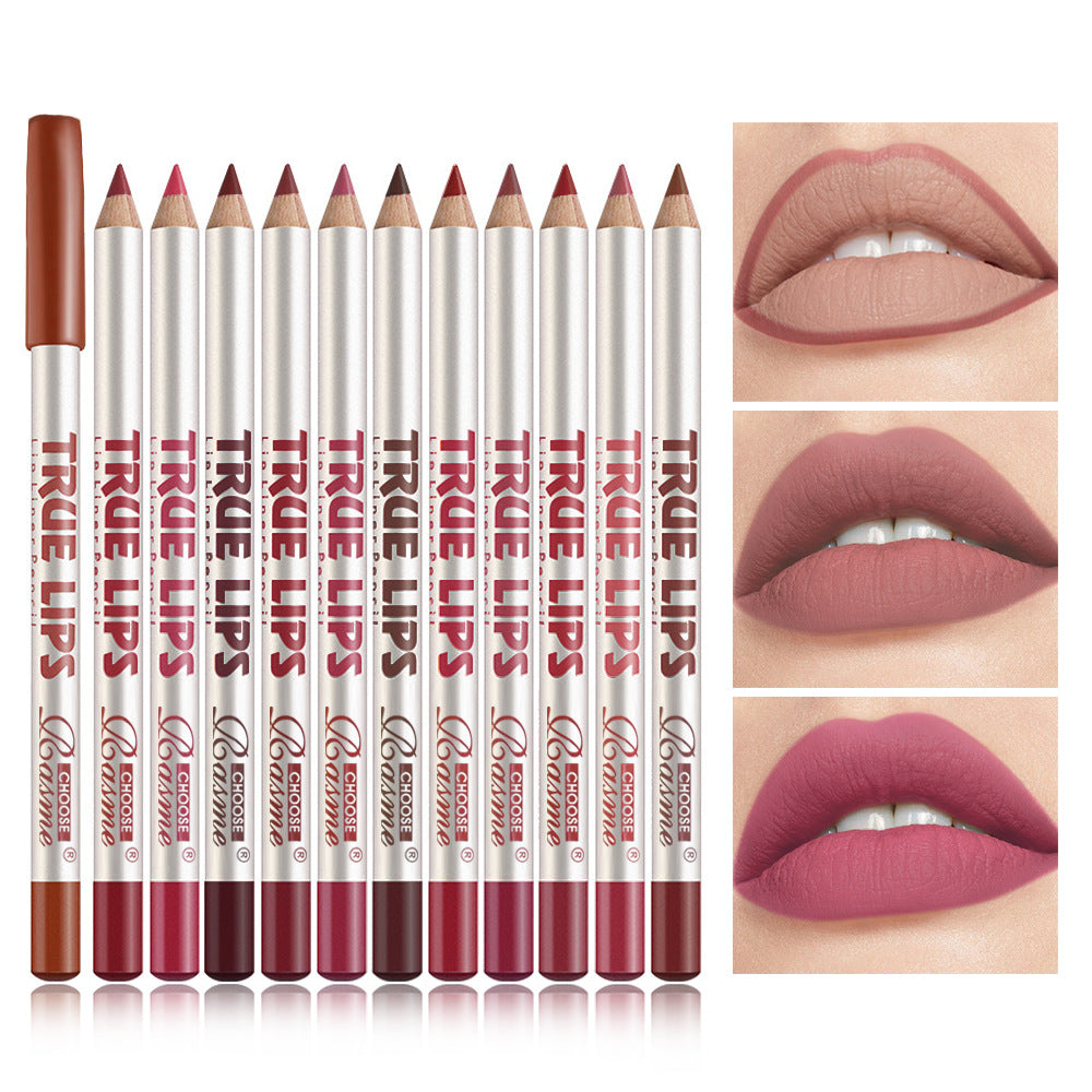 Lippenkonturenstift-Set · 12 Stück – Bild 2 | LuxeStyle