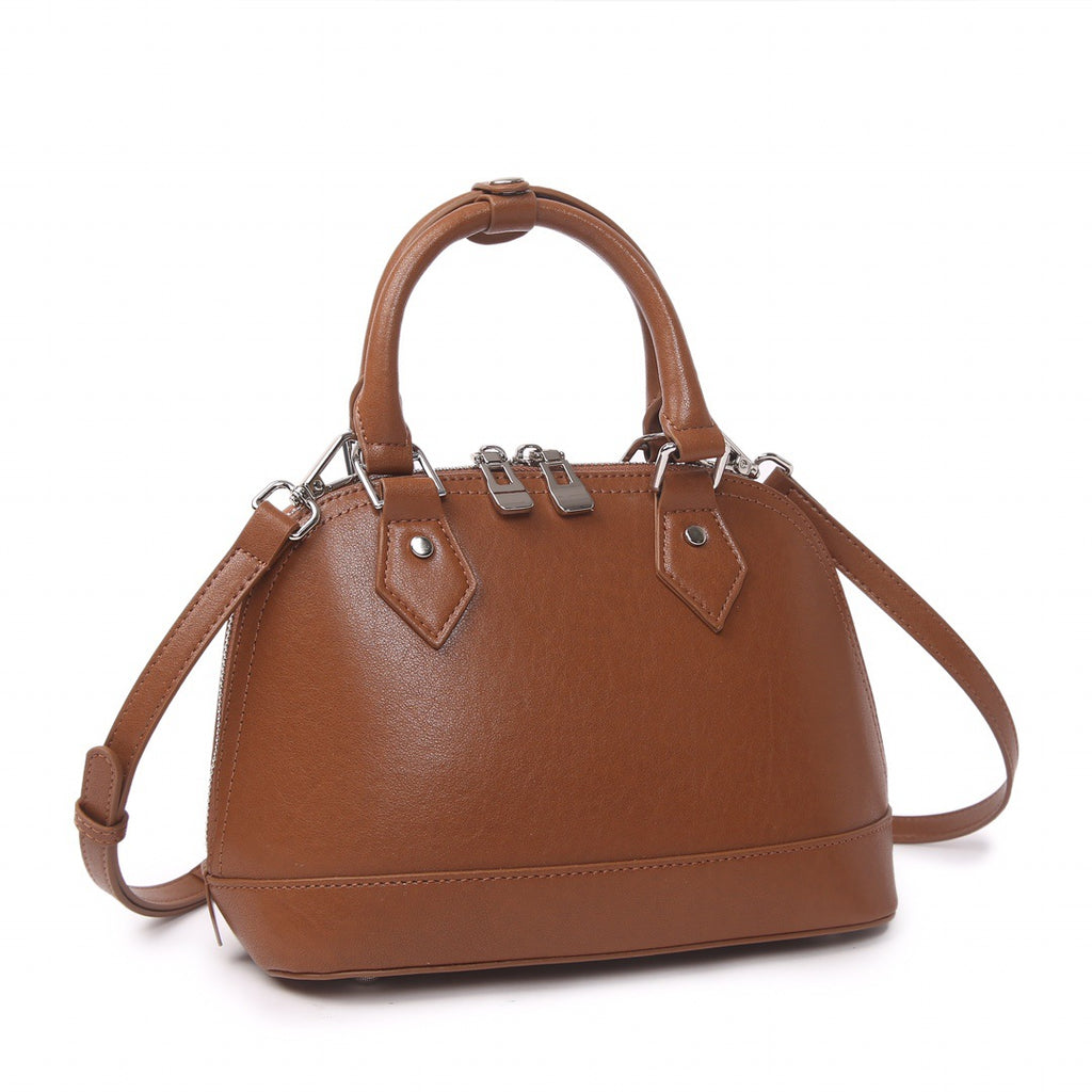Leder-Handtasche