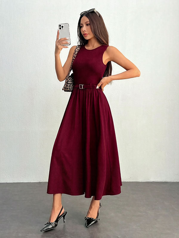 Ärmelloses Midikleid für Damen – Bild 2 | LuxeStyle