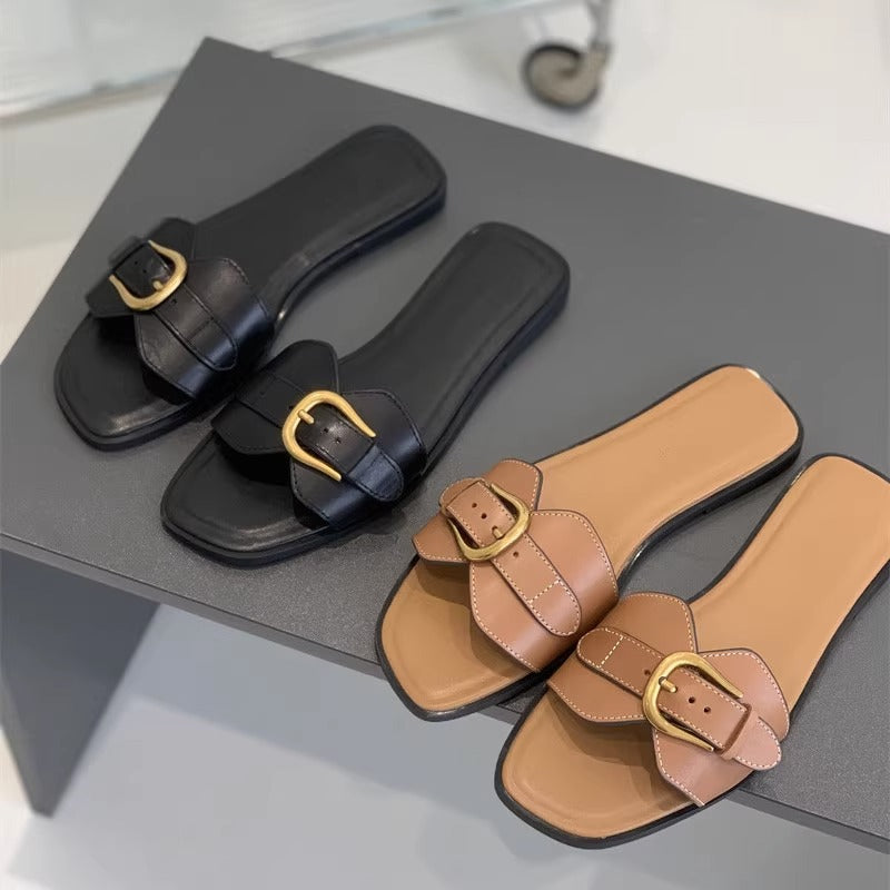 Französische Retro-Schnallen-Sandalen – Bild 11 | LuxeStyle