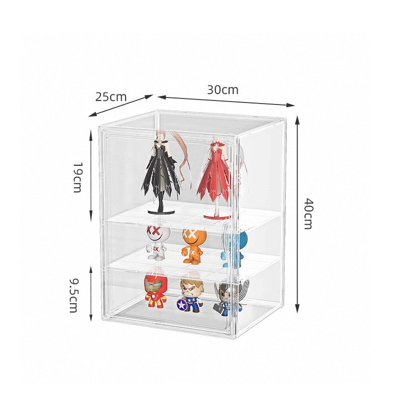 Staubdichte Aufbewahrungsbox aus transparentem Acryl – Bild 4 | LuxeStyle