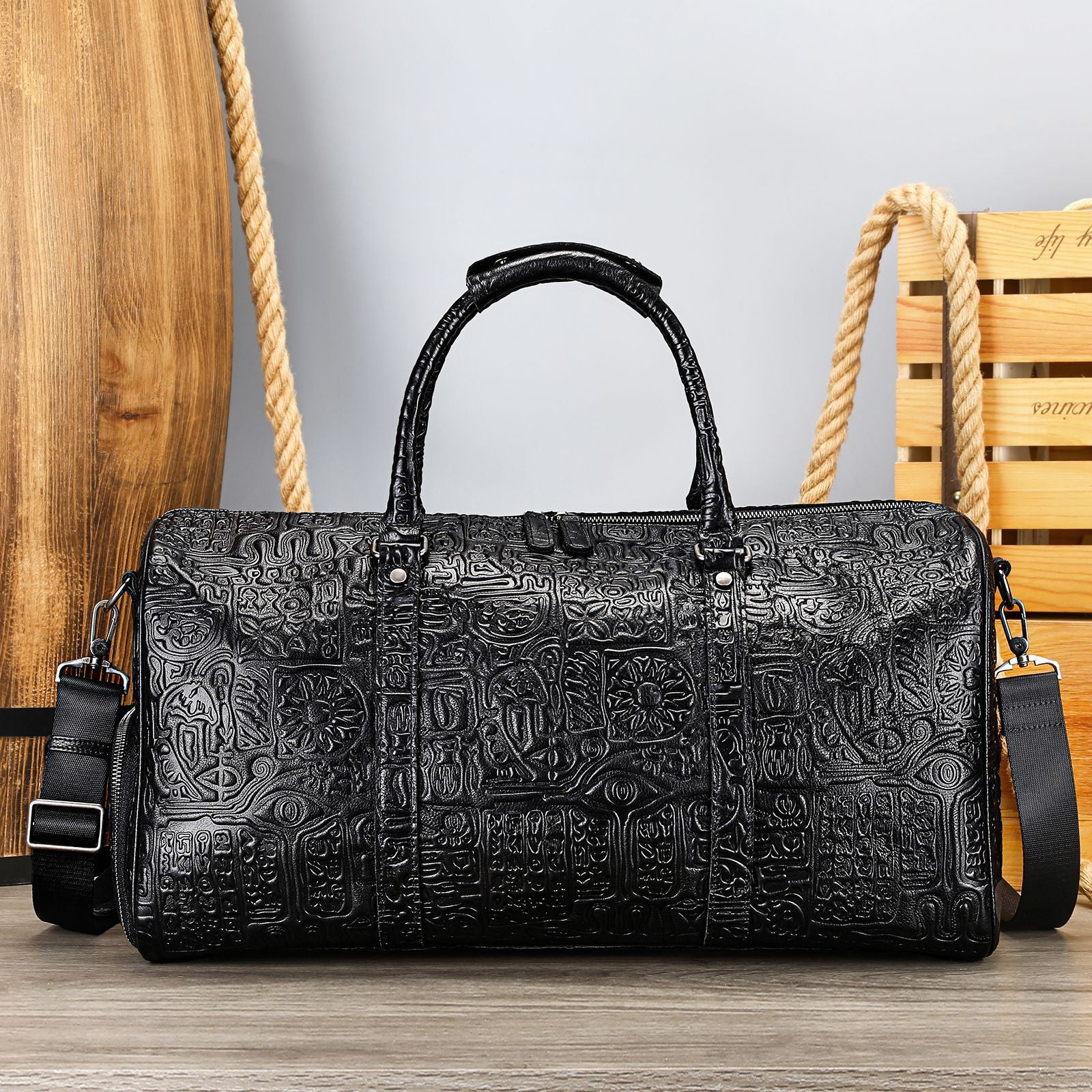 Retro Präge-Design Handtasche für Herren