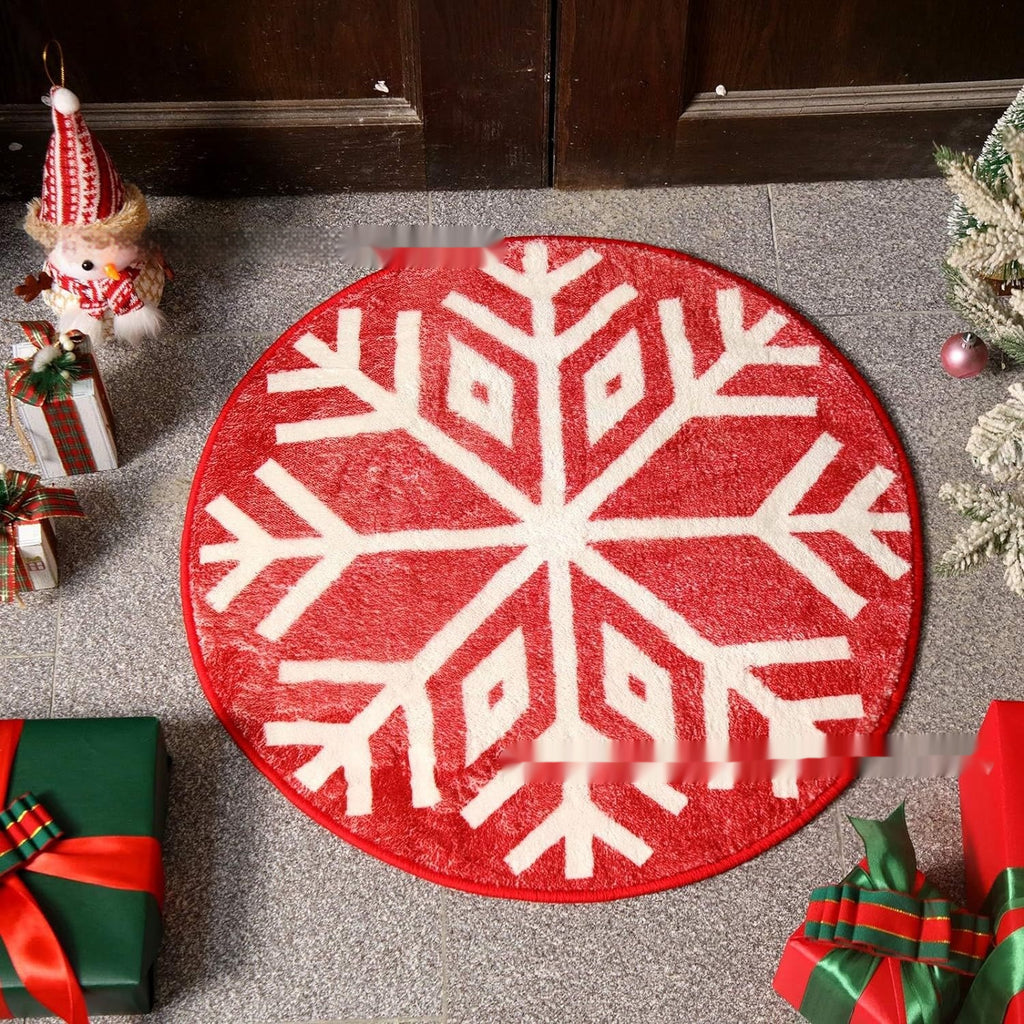 Weihnachts-Teppich, leicht zu reinigen