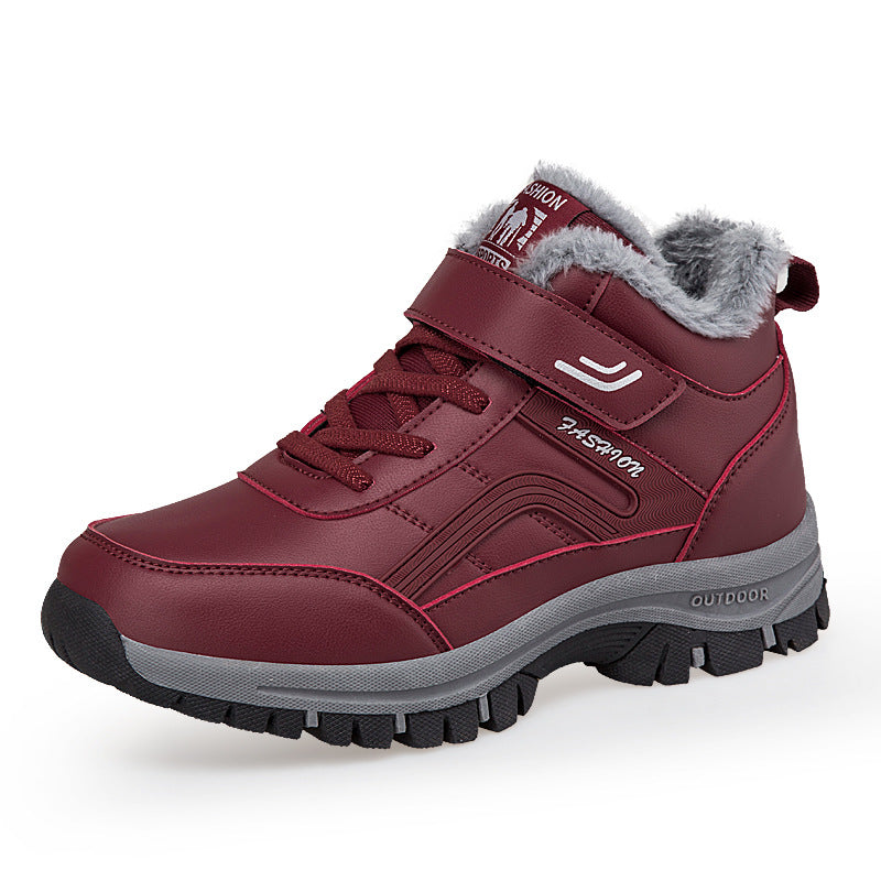 Warme, wasserdichte High-Top Winterschuhe für Damen