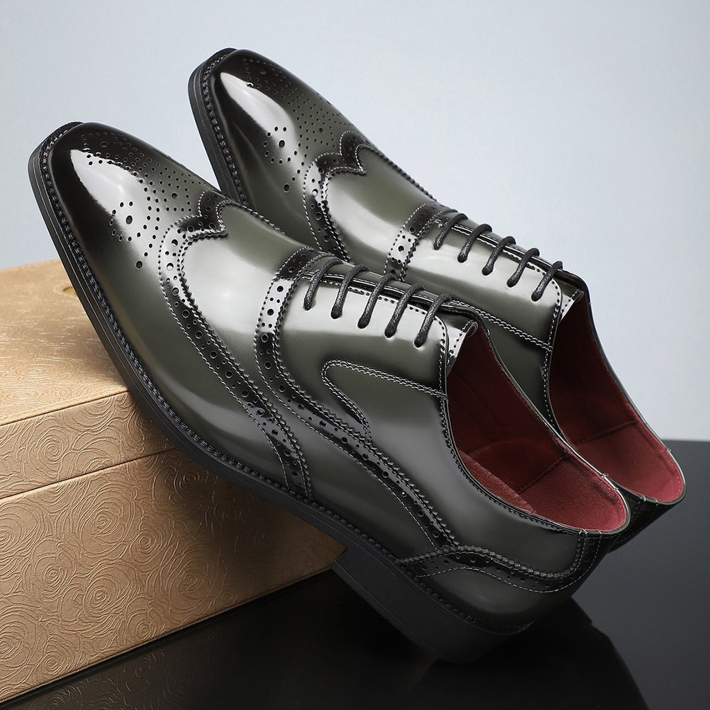 Business-Schuhe im britischen Stil mit Schnürung