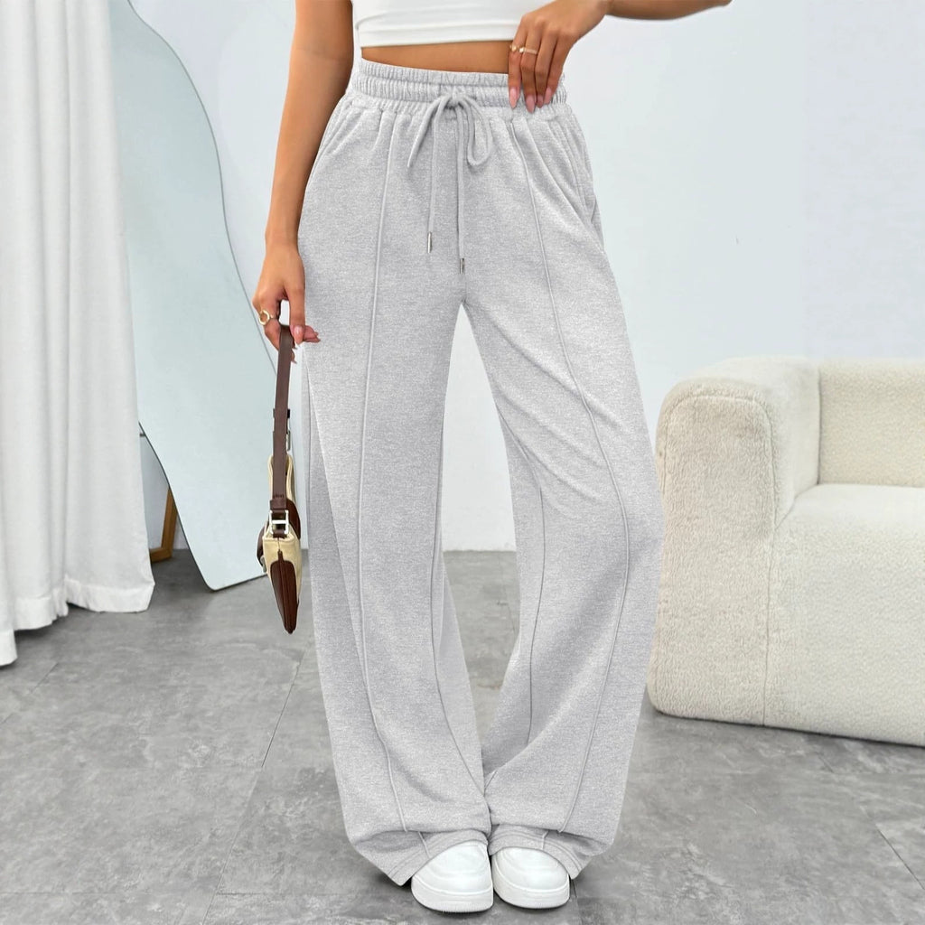 High-Waist Wide-Leg Hose für Damen
