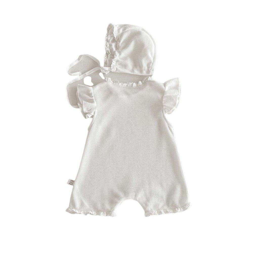 Wickeloverall mit Kapuze aus Baumwolle | LuxeStyle
