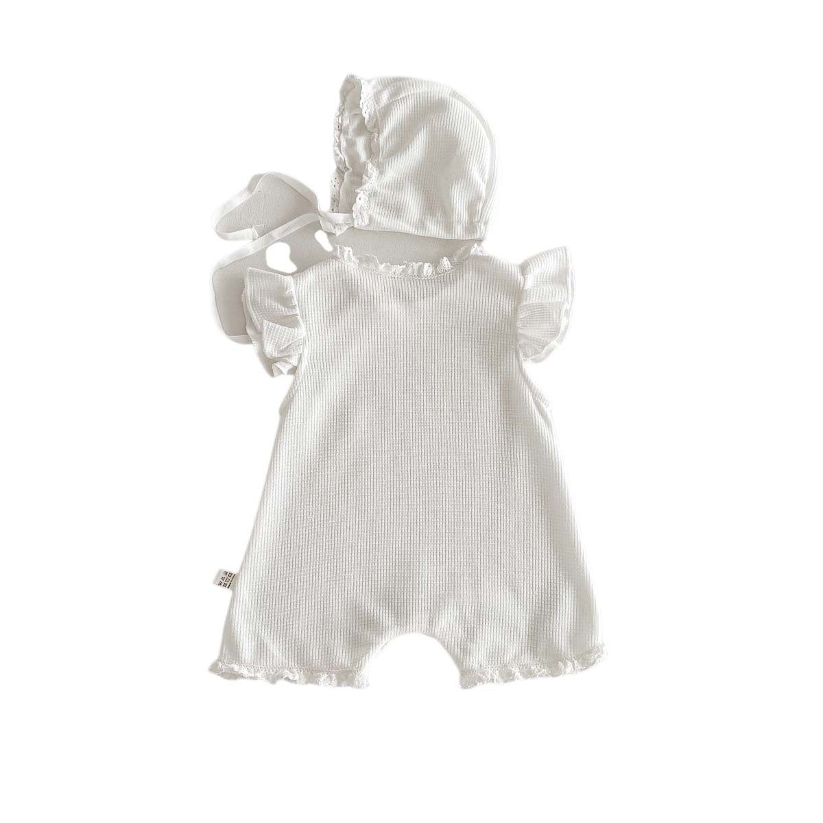 Wickeloverall mit Kapuze aus Baumwolle | LuxeStyle