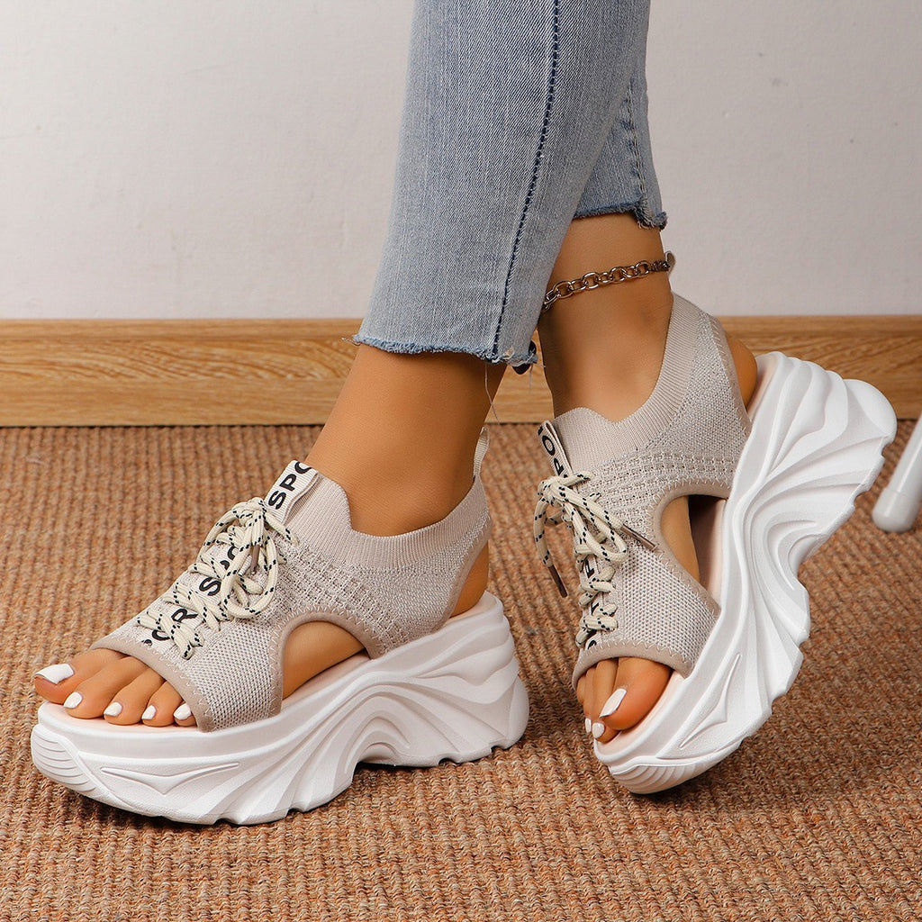 Sandalen mit Plateau – Bild 2 | LuxeStyle