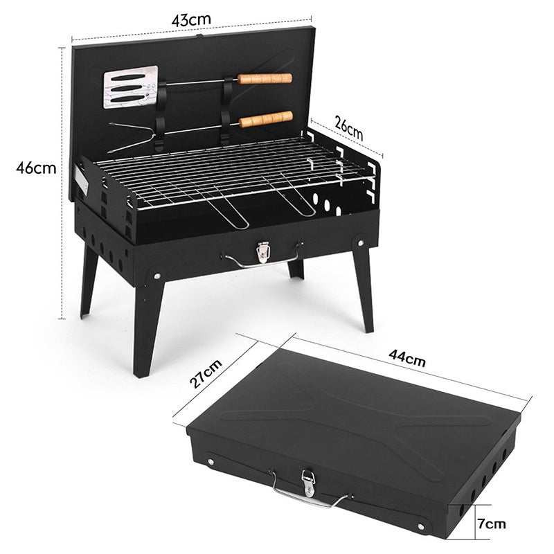 Faltbarer Camping-Grill für 3-5 Personen