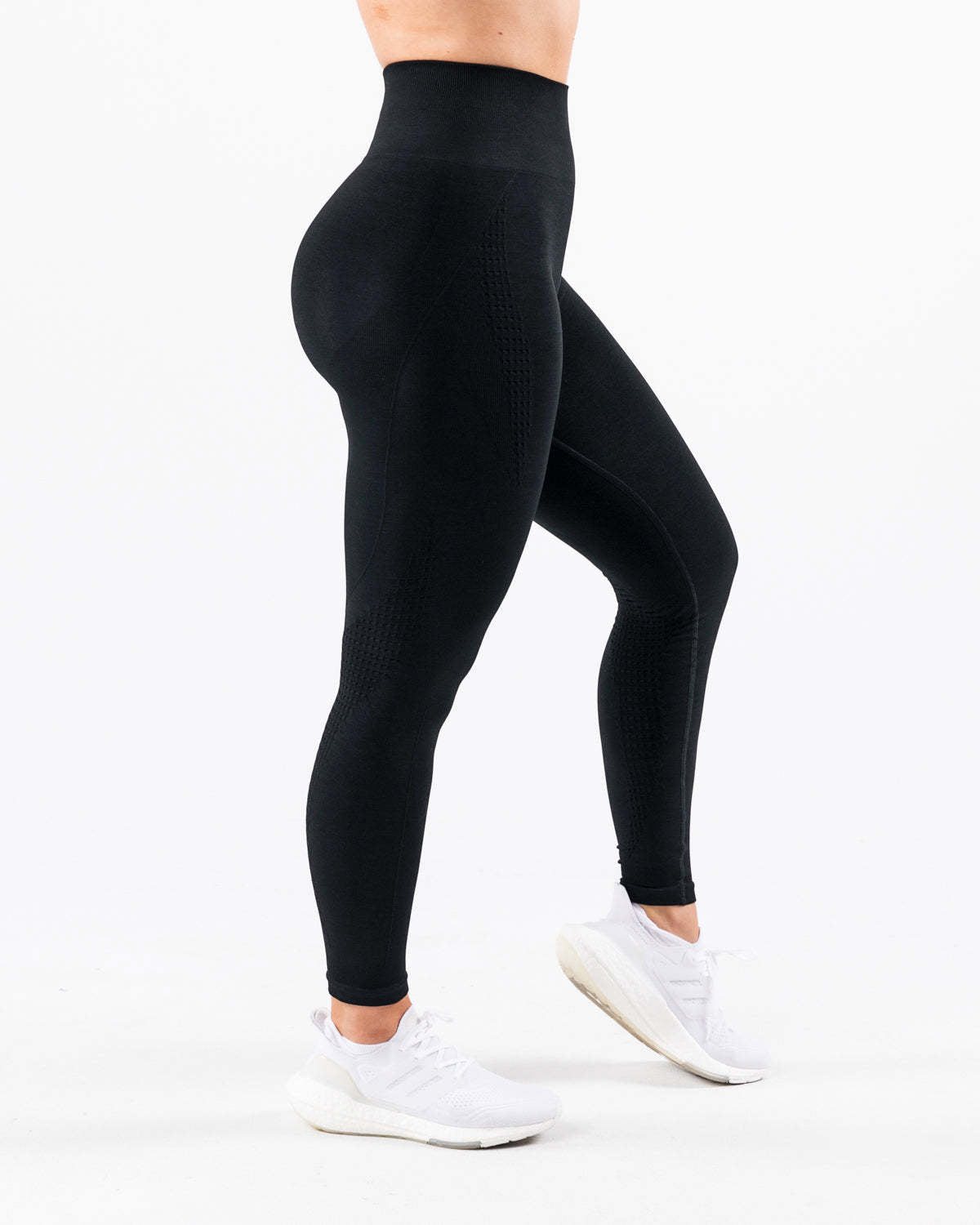 Nahtlose Jacquard Yoga Leggings für Damen