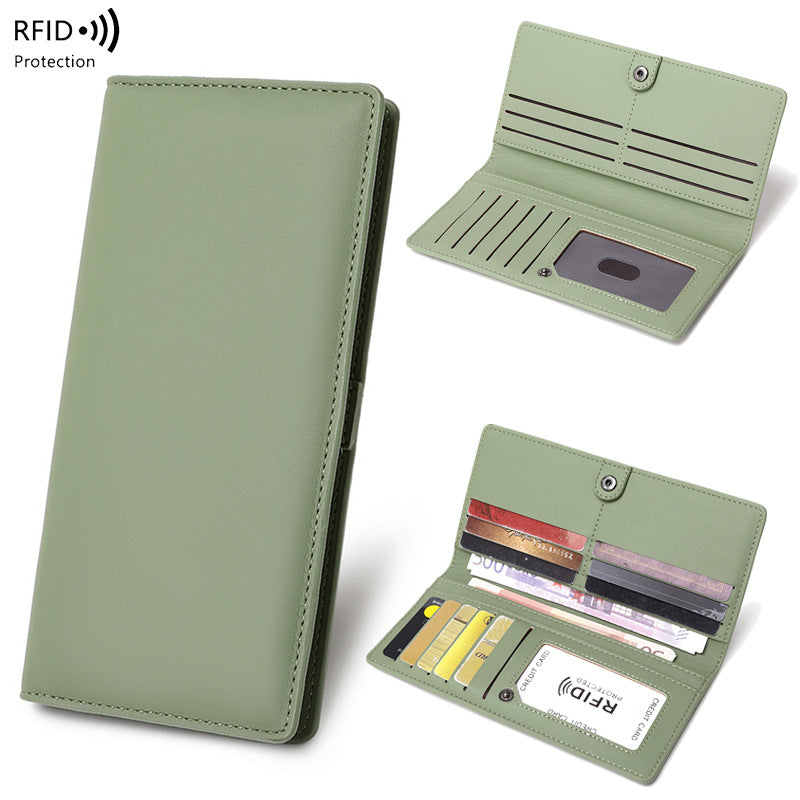 Einfaches Portemonnaie mit RFID-Schutz
