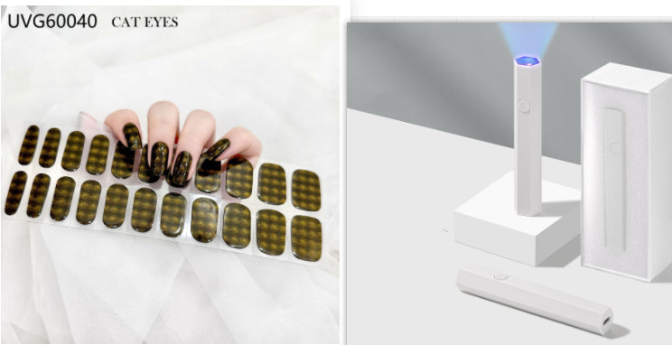 Blush UV Semi-Cured Gel-Nagelsticker – Bild 15 | LuxeStyle