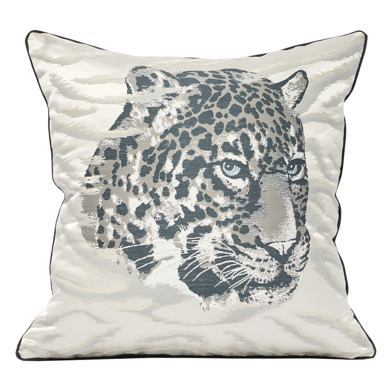 Leopard-Tiger Kissenbezug für Sofa