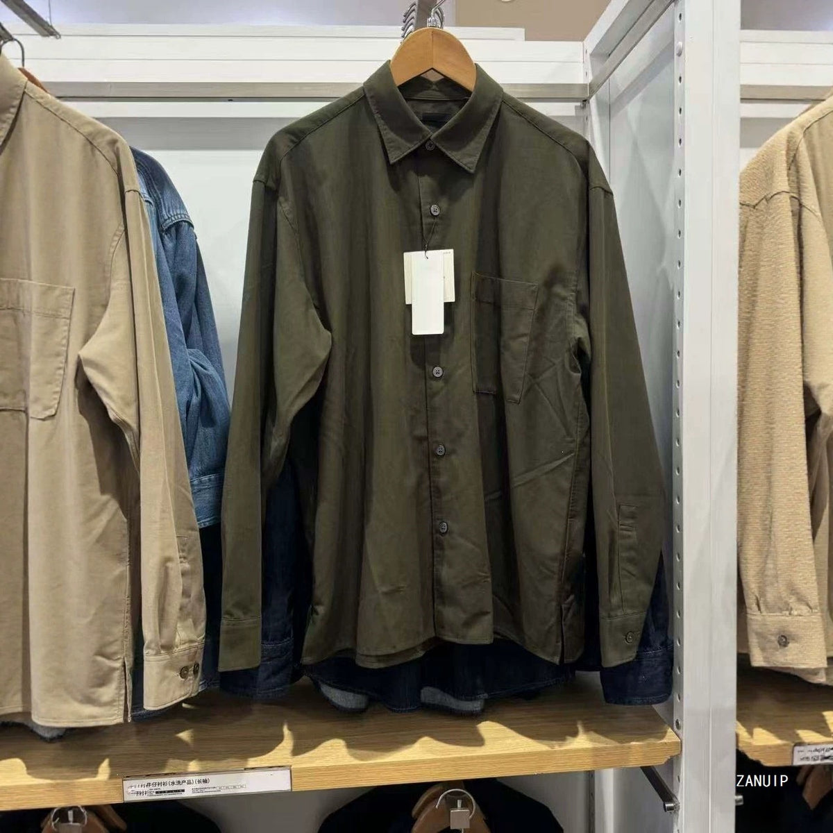 Männerlangärmeliges Shirt im Freizeitstil – Bild 9 | LuxeStyle