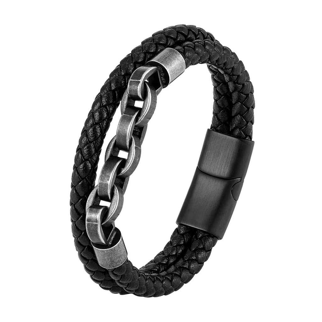 Vintage Lederarmband für Herren