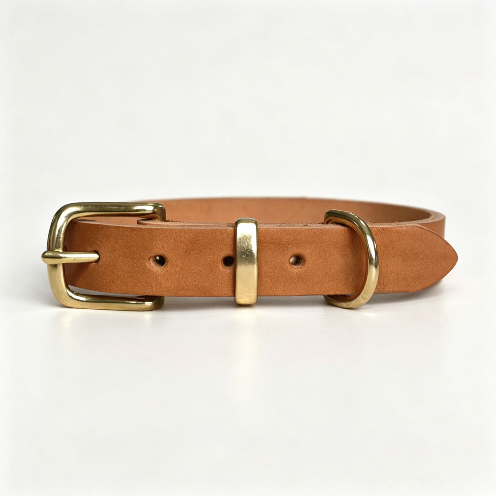 Vintage-Halsband für Haustiere mit Messing