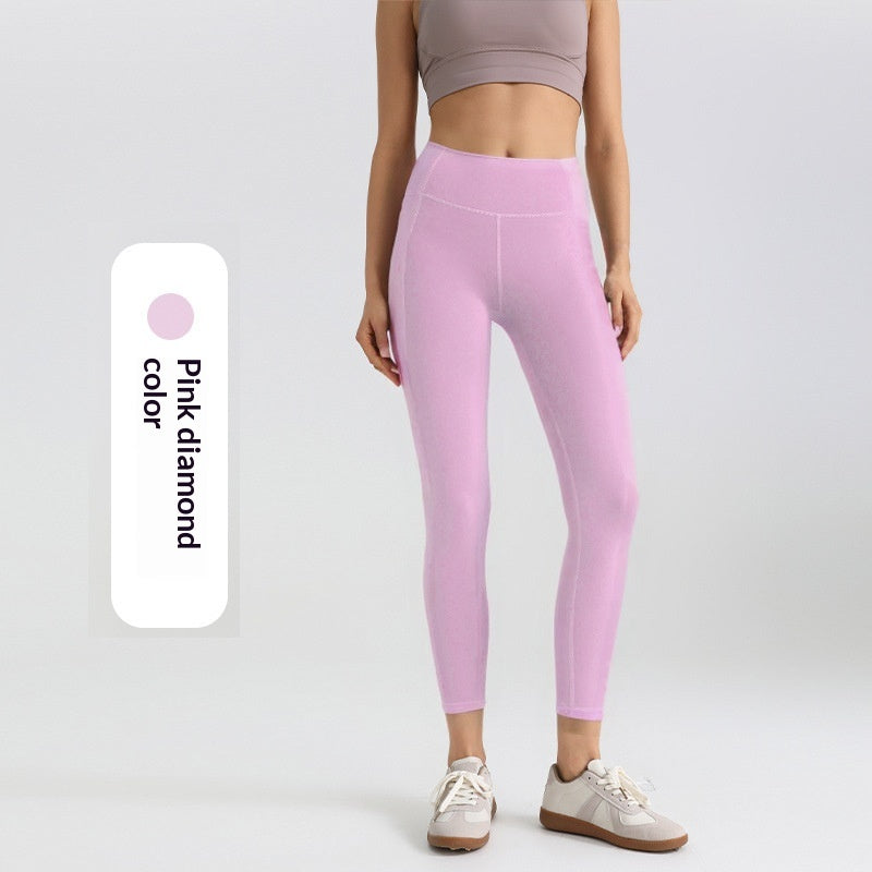 Sport Leggings mit Mesh und Seitentaschen