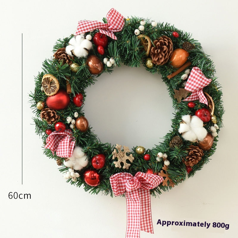 Weihnachtsgirlande mit Bogenkranz – PVC – Bild 7 | LuxeStyle