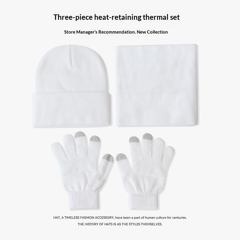 Dreiteiliges Winter-Set: Mütze, Schal, Handschuhe – Bild 7 | LuxeStyle