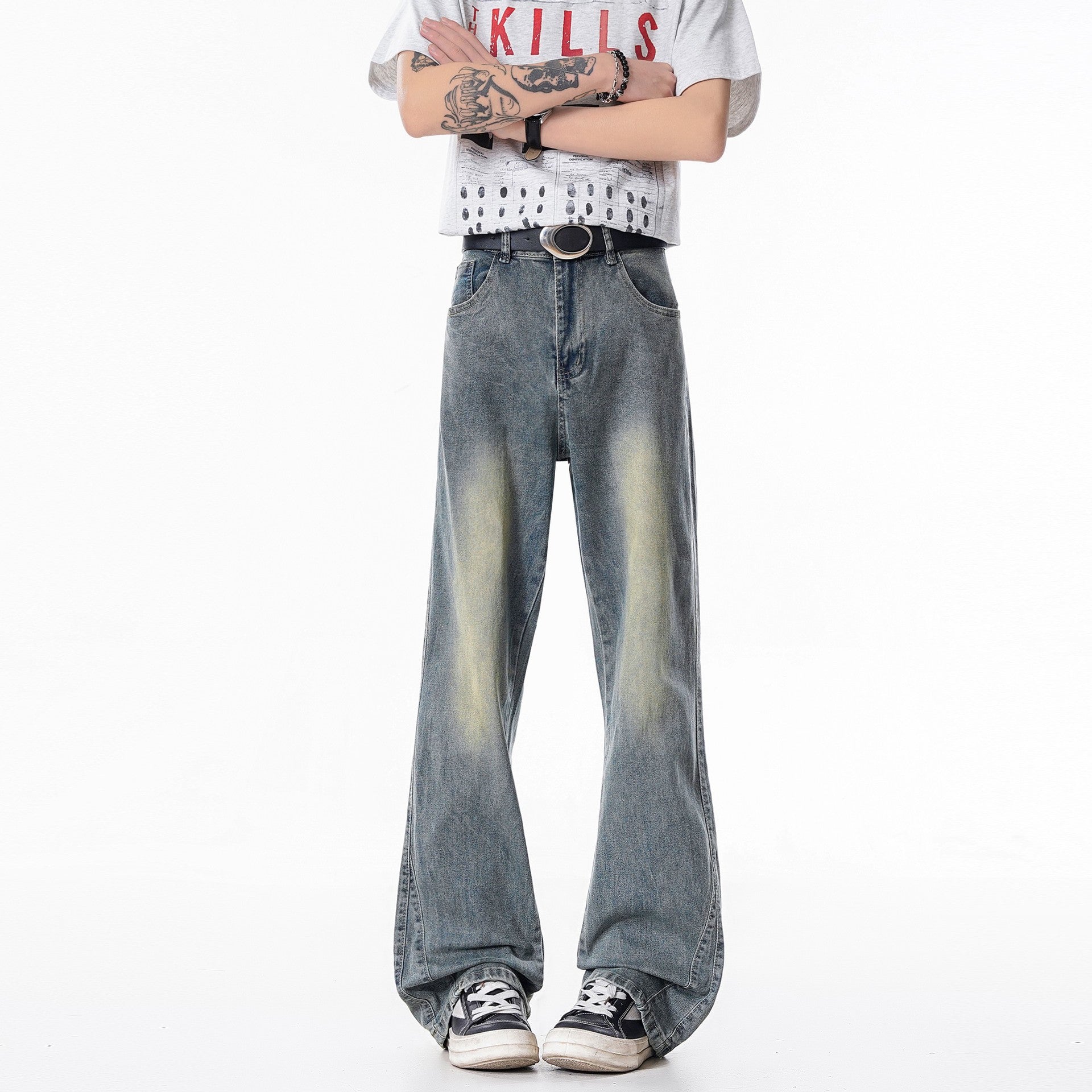 Vielseitige, gerade geschnittene Jeans für Herren