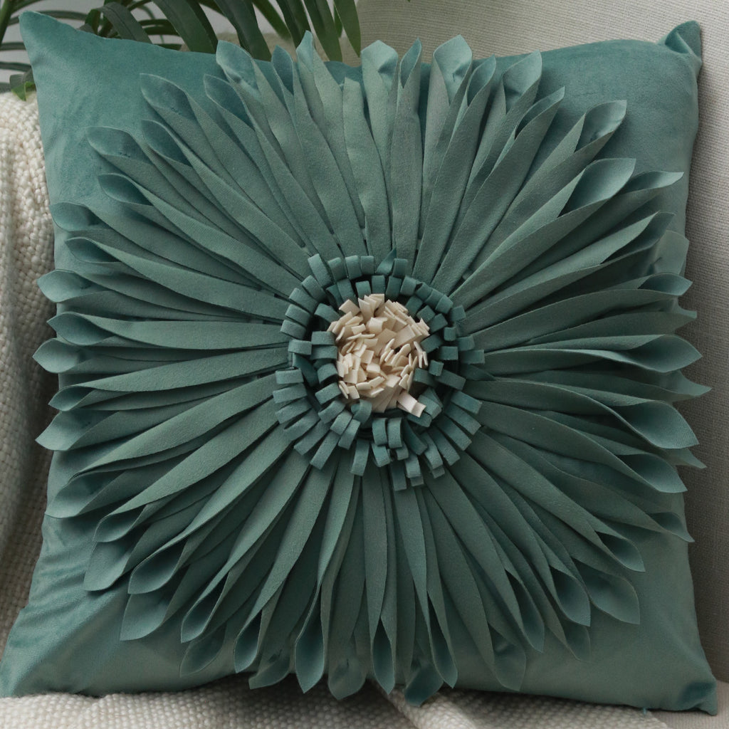 Kissenbezug Chrysantheme, einfarbig