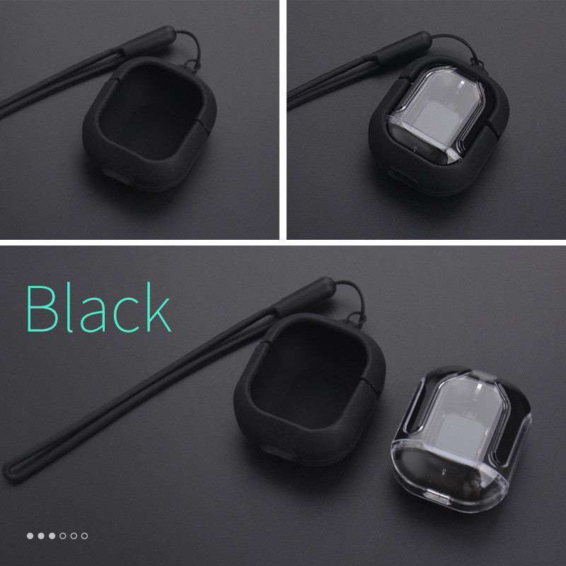 Mini-Transparente Bluetooth-Ohrhörer mit Ladebox – Trend-Modell