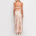 Trägerloses A-Linien-Kleid mit Print – Bild 1 | LuxeStyle
