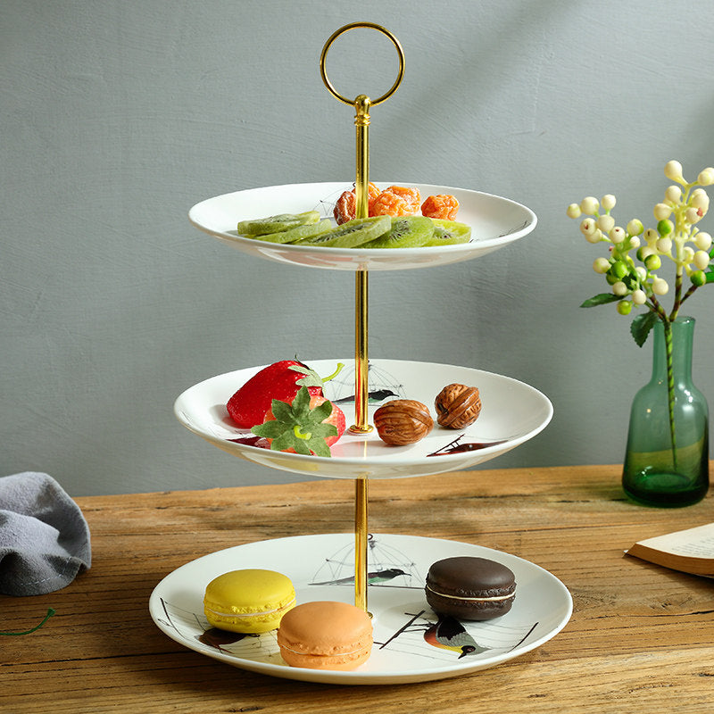3-stöckige Etagere im modernen Design | LuxeStyle