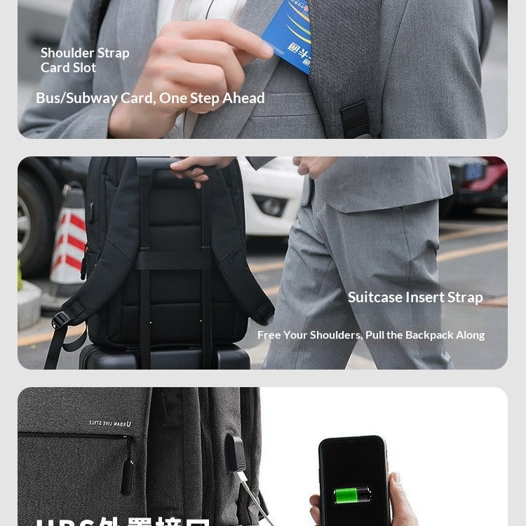 Business-Backpack mit Laptopfach – Bild 2 | LuxeStyle