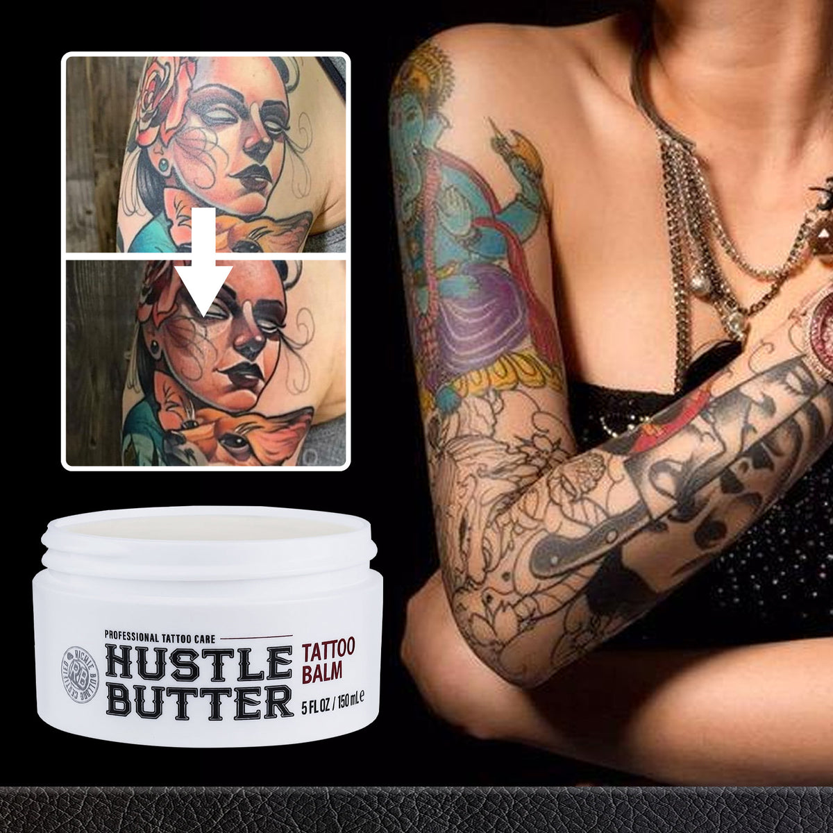 Tattoo Farbverstärkende Feuchtigkeitspflege – Bild 5 | LuxeStyle