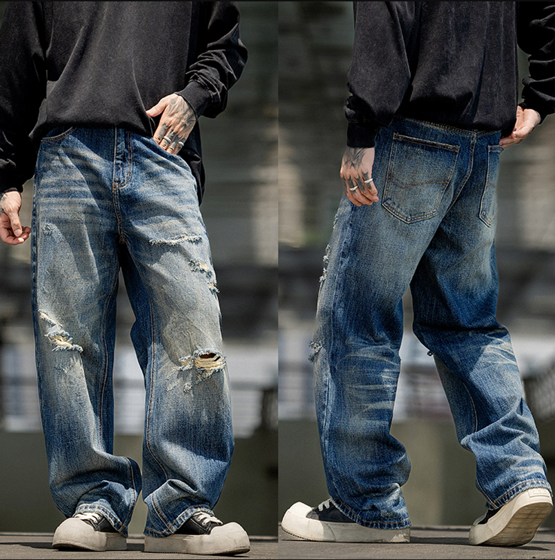 Gerade geschnittene Herren-Hosen