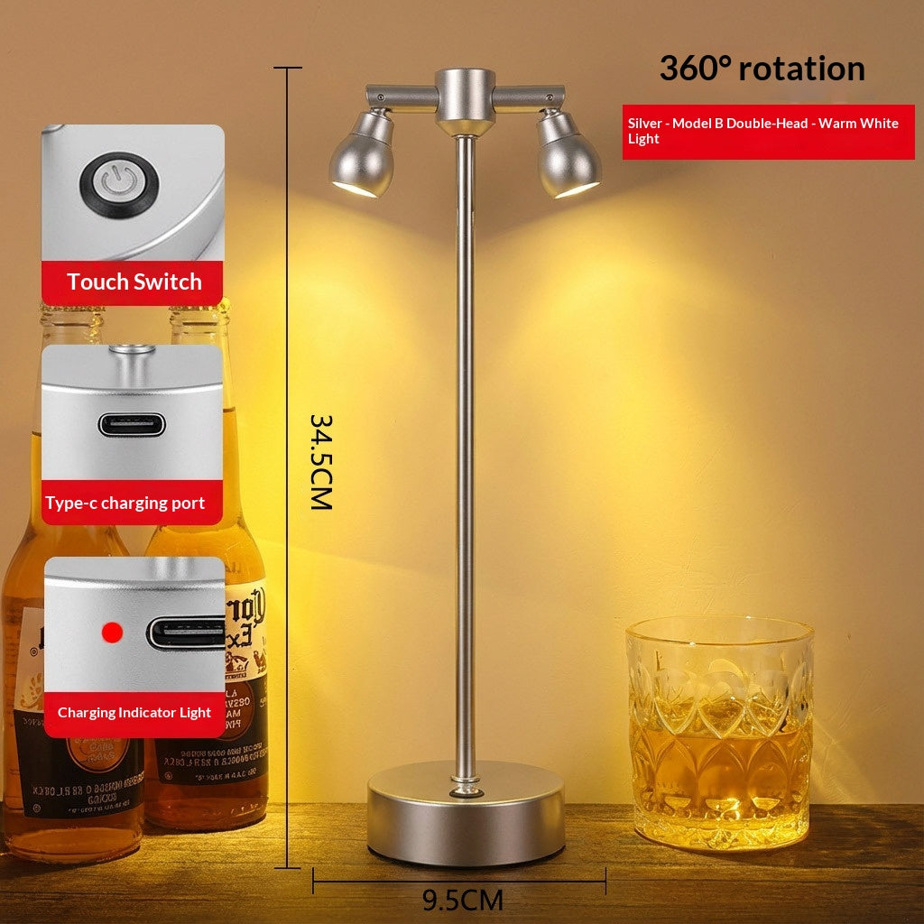 LED Ladeleuchte für Tisch und Bar