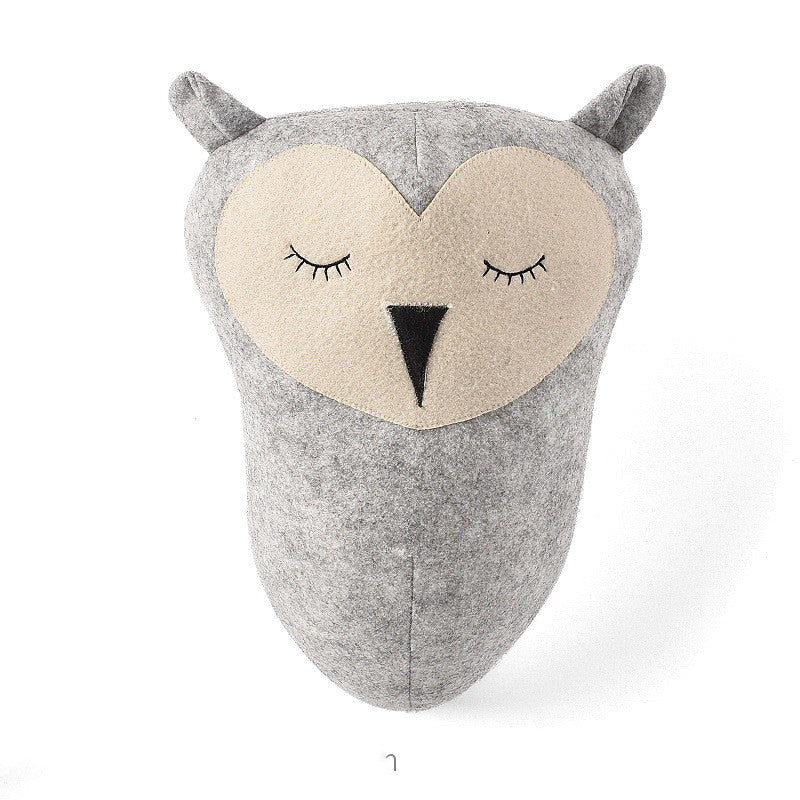 Wanddeko Elefant aus Plüsch – Bild 3 | LuxeStyle