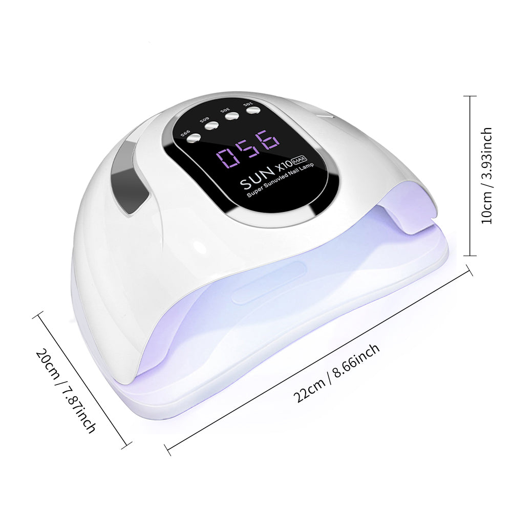 UV/LED Nagellampe mit Sensor und 4 Timer