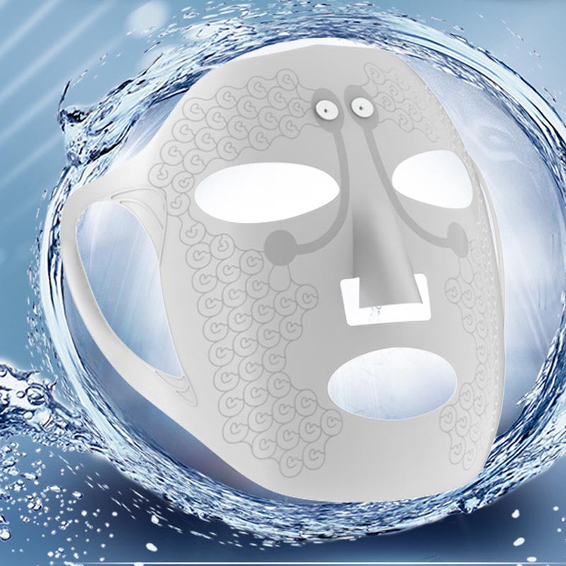 Elektrische Gesichtsmaske mit Massagefunktion
