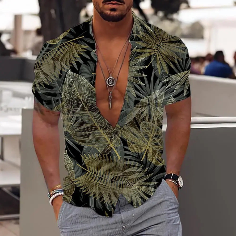 Hawaiihemd für Herren – Bild 8 | LuxeStyle