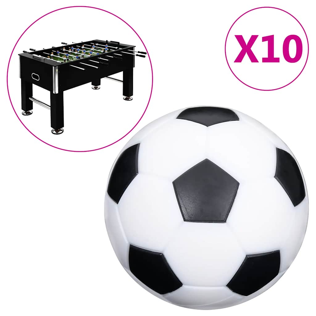 Tischfussball Bälle 10 Stk. 32 mm ABS