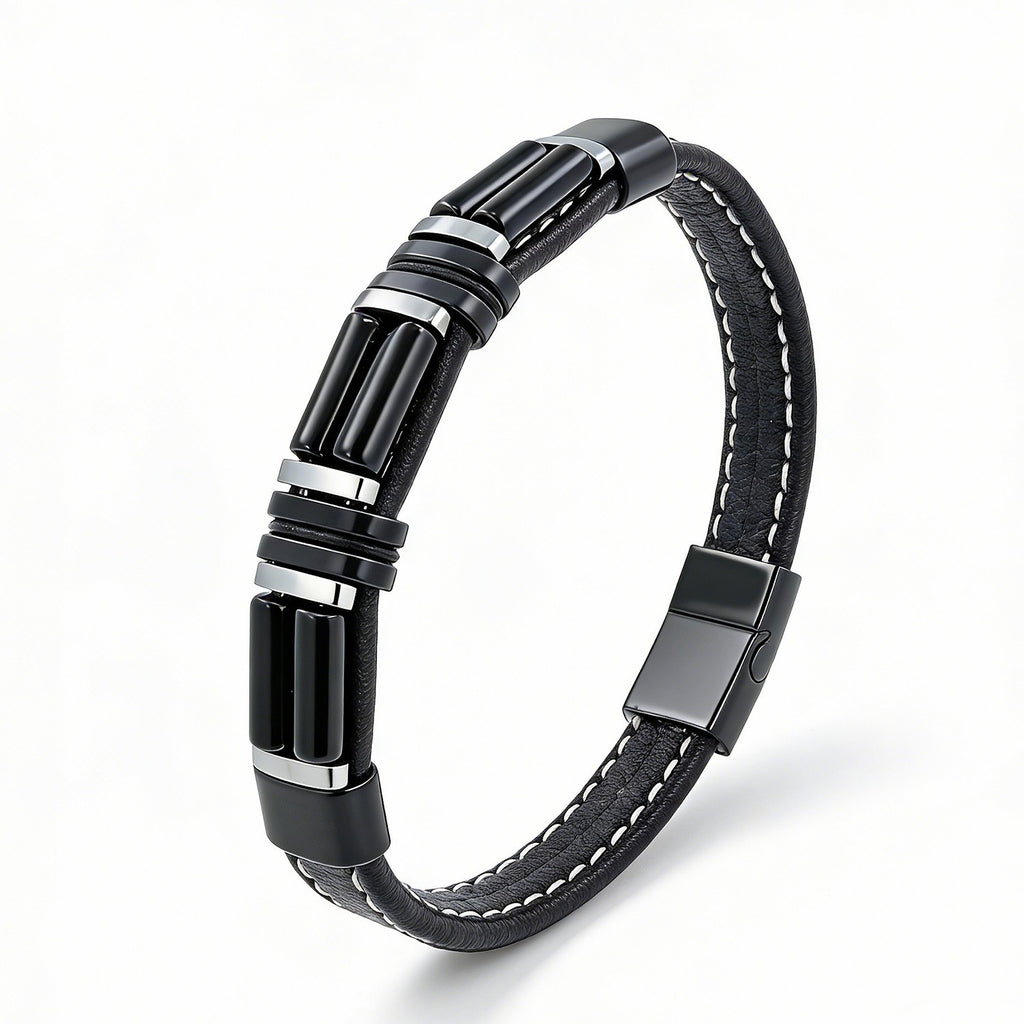 Handgefertigter Lederarmband – Bild 4 | LuxeStyle