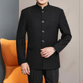 Slim-Fit Frühlingsherbst Anzugjacke mit chinesischem Stil – Bild 6 | LuxeStyle